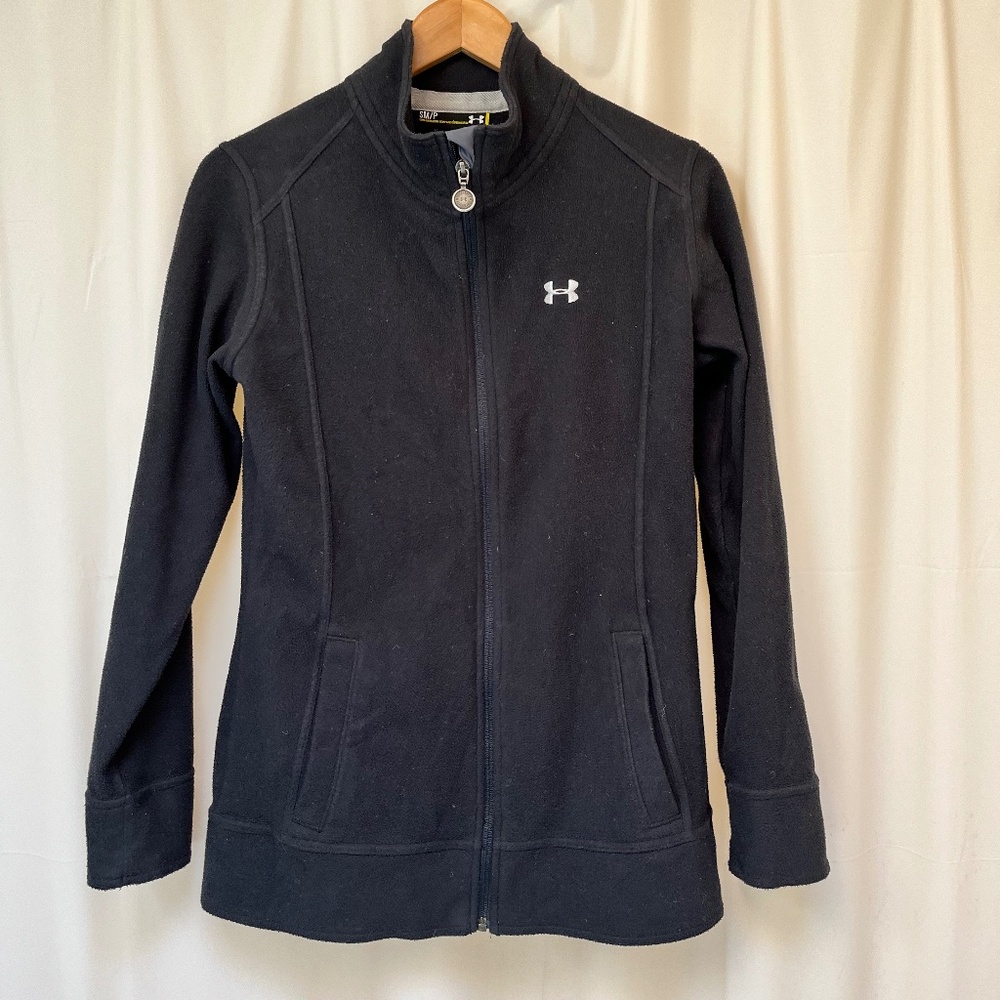 Under Armour semi fitted infrared jacket black nwot